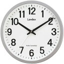 送料無料 送料込 ランデックス 電波掛時計 ウォールサイド YW9177SV 内祝い お返し 出産内祝い 結婚内祝い 入学内祝い お中元 暑中見舞い 初盆志 香...