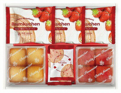 あまおう苺バウムクーヘン&プチフィナンシェ ギフトボックス FAO-20R ギフトセット 内祝い 出産内祝い 結婚内祝い 法要 お歳暮 御歳暮 七五三内祝 香典...