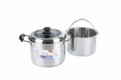 送料無料 送料込 ローザー IH対応パスタポット22cm（ガラス窓付蓋） RB-2319 内祝い お返し ギフトセット 出産内祝い 結婚内祝い 入学内祝い お中元 父の日 お供え 御供 香典返し 粗供養 快気祝い 快気内祝い