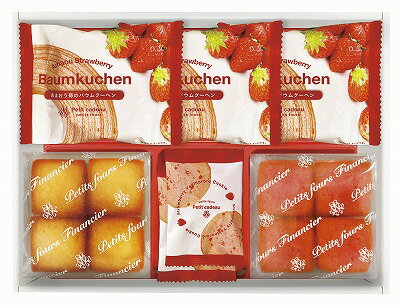 あまおう苺バウムクーヘン&プチフィナンシェ ギフトボックス FAO-20R 内祝い お返し ギフトセット 出産内祝い 結婚内祝い 御祝 お供え 御供 お歳暮 御...