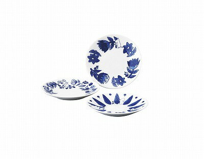 ムーミン ブルーフローラ トリオプレートセット MM7000-129 内祝い お返し ギフトセット 出産内祝い 結婚内祝い お歳暮 御歳暮 七五三内祝い お供え 御供 香典返し 粗供養 快気祝い 快気内祝い