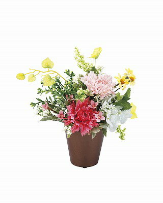 送料無料 送料込 SC触媒加工 アーティフィシャルフラワー供花 睦み ピンク 25-bukka-30p ●のし・包装不可