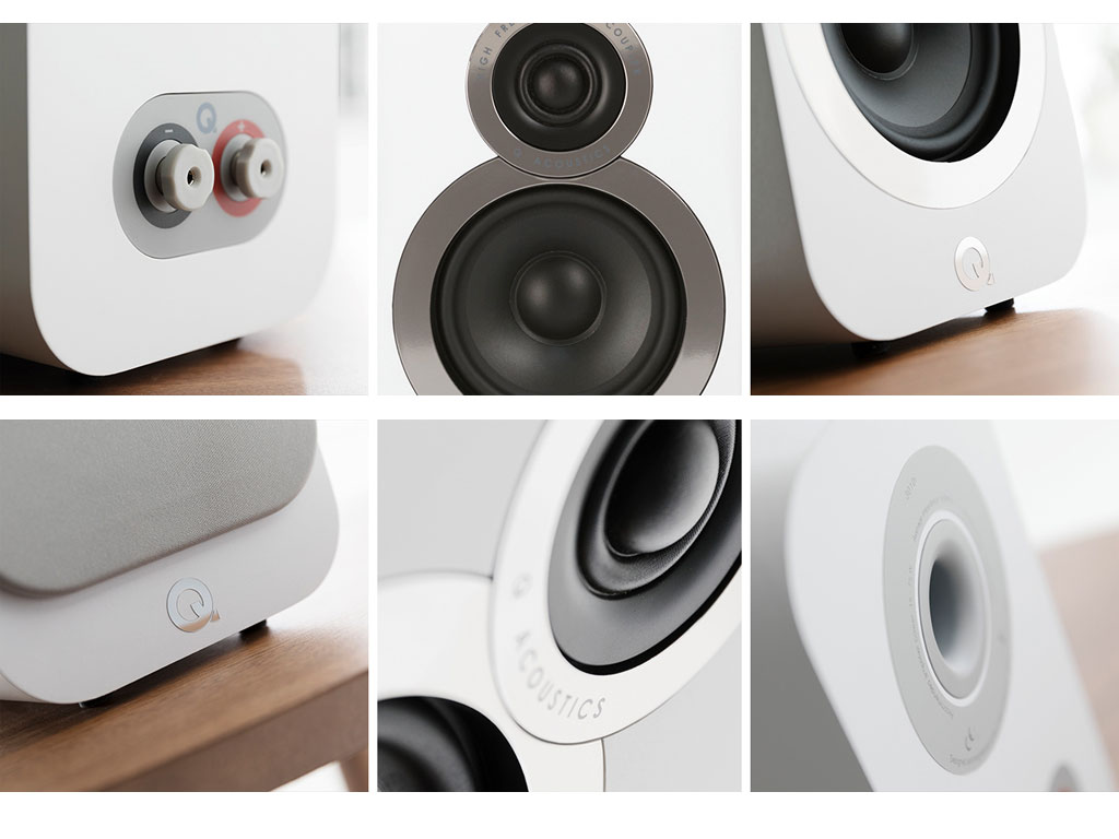 3010i [BLK:ブラック]　Q Acoustics [キューアコースティックス]　1ペア ブックシ...