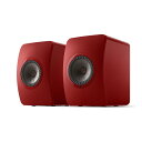 LS50 Wireless II CR:クリムゾンレッド KEF ケーイーエフ ブックシェルフスピーカー ペア