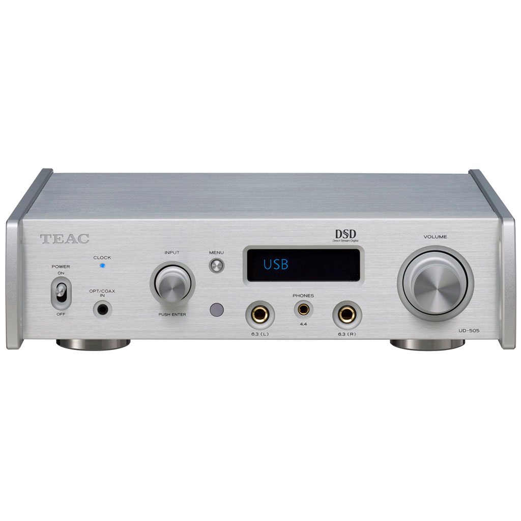 UD-505-X [S:シルバー] TEAC [ティアック] USB DAC/ヘッドホンアンプ