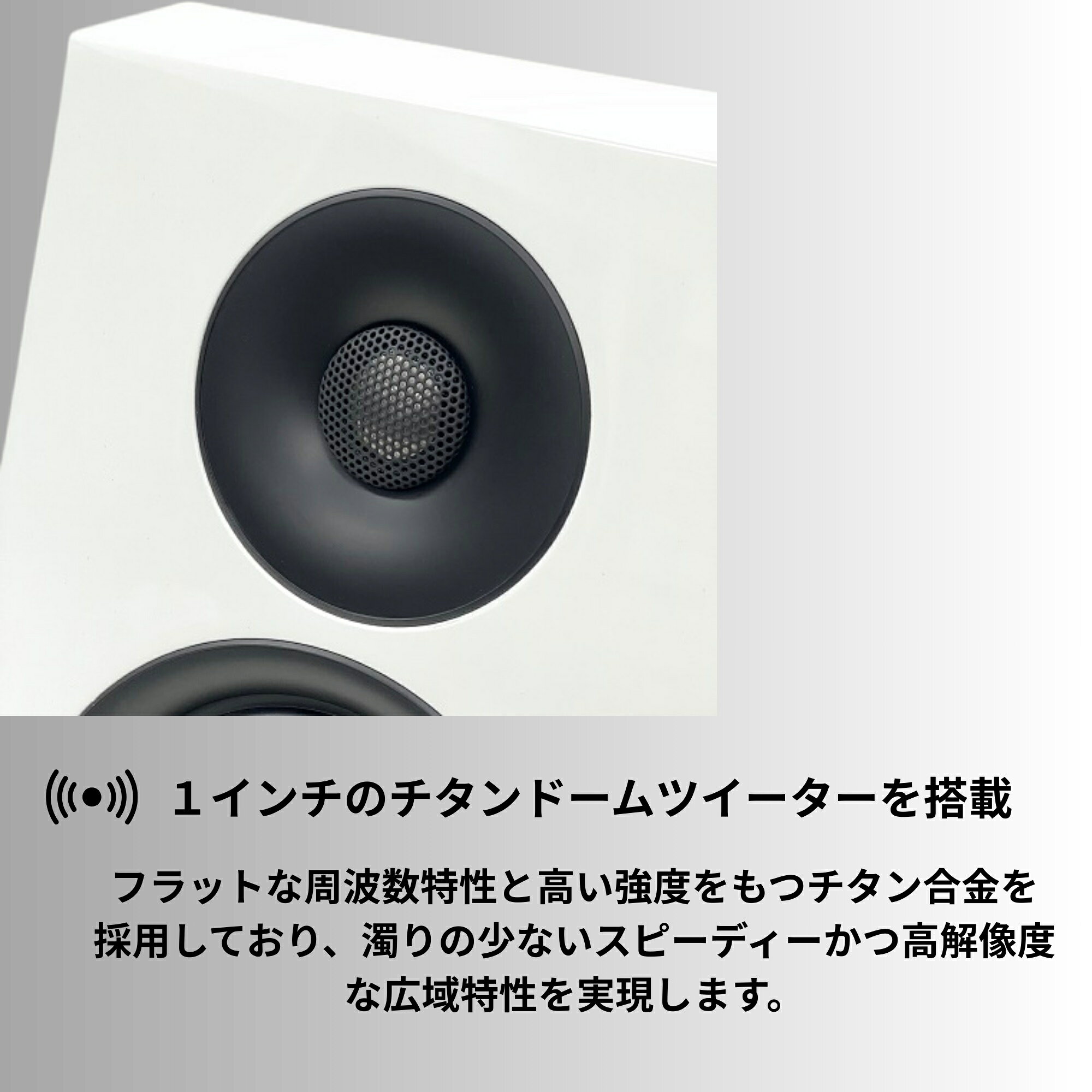 アバック楽天市場店のHF-SP525WAW Home theater Factory produced by avac [ホームシアターファクトリー] 壁掛けスピーカー [ペア]｜アングル3