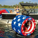 【20日ポイント+5倍】フロート 2人乗り 浮き輪 プール WOW (ワオ) ウォーターホイール