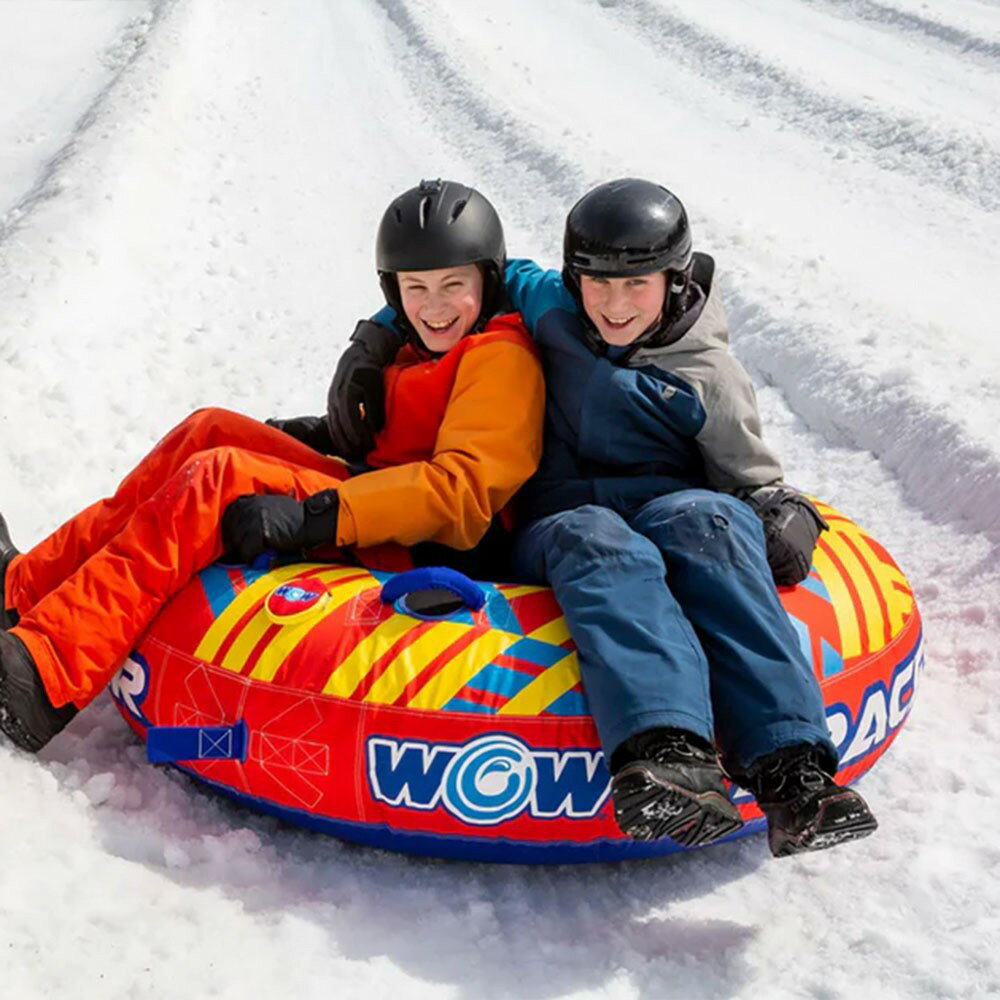 雪遊び そり 雪ゾリ スノーチューブ トレーサー 2人乗り