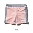 【15日ポイント+5倍】子供 水着 ボードショーツ サーフパンツ HELLY HANSEN(ヘリーハンセン) キッズ ラッシュショーツ 110cm サクラ