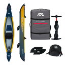【20日はポイント5倍】【レビュー特典あり】カヤック 1人乗り インフレータブル ボート AQUA MARINA (アクアマリーナ) トマホーク AIR-K37...