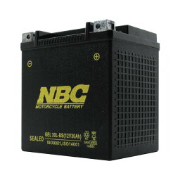 NBC ゲルバッテリー GEL30L-BS 密閉型メンテナンスフリー