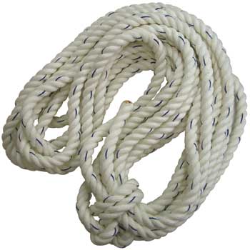 【20日はポイント5倍】モヤイロープ 3つ打ち スパンエステルロープ 8φ×10m