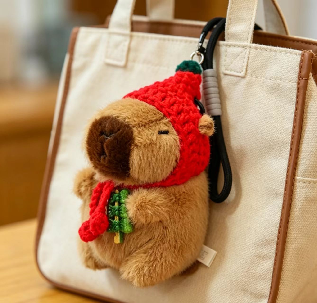 Rakuten - カピバラ ぬいぐるみキーホルダー バッグチャーム プレゼント
