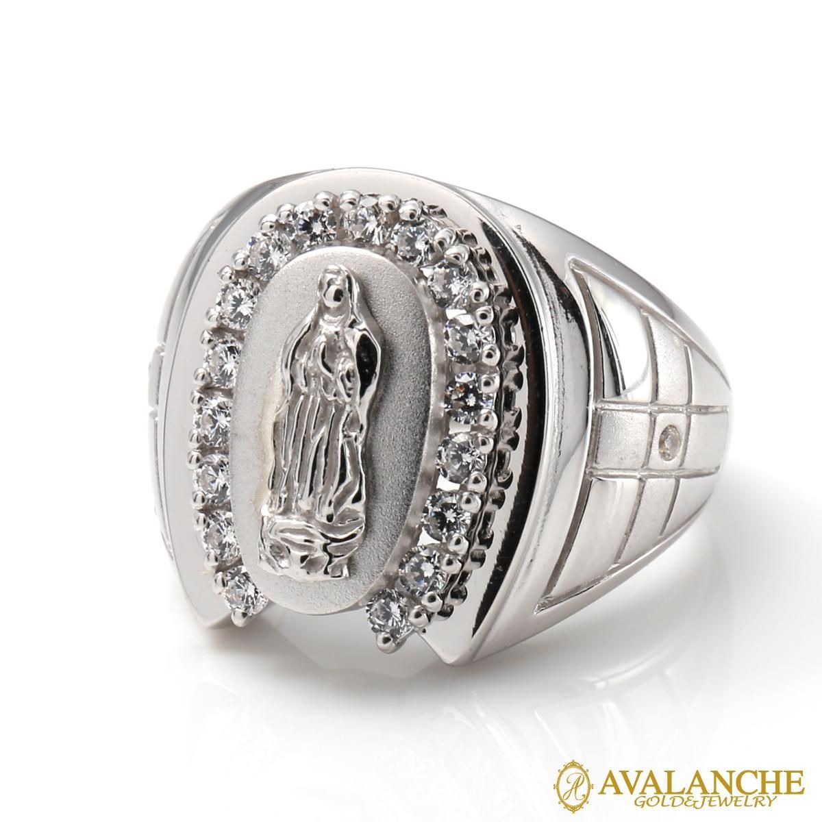 AVALANCHE 10K ゴールド ストーンリング 8号号 最 安値 価格 AVALANCHE