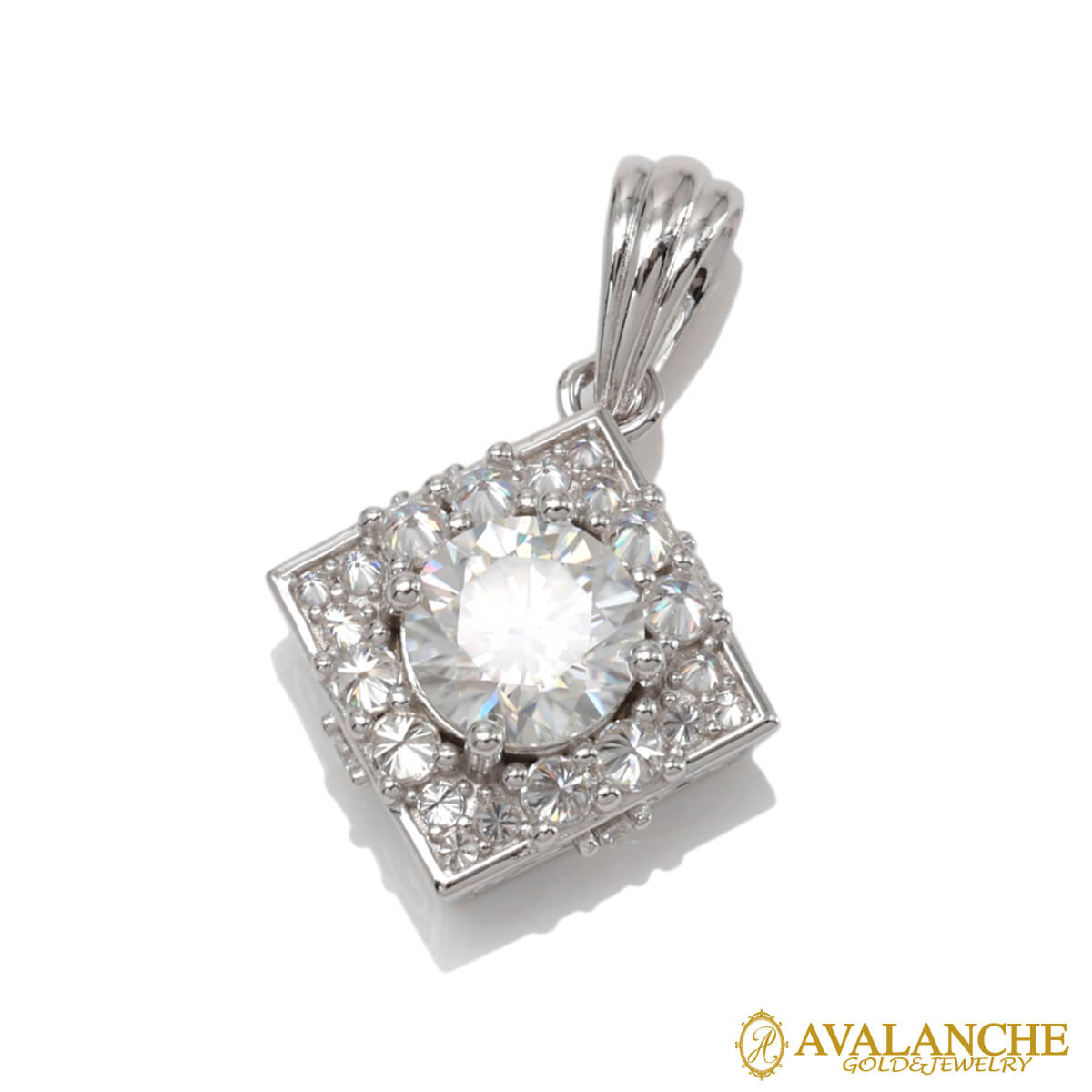 モアサナイト シルバー ペンダント AKP0221