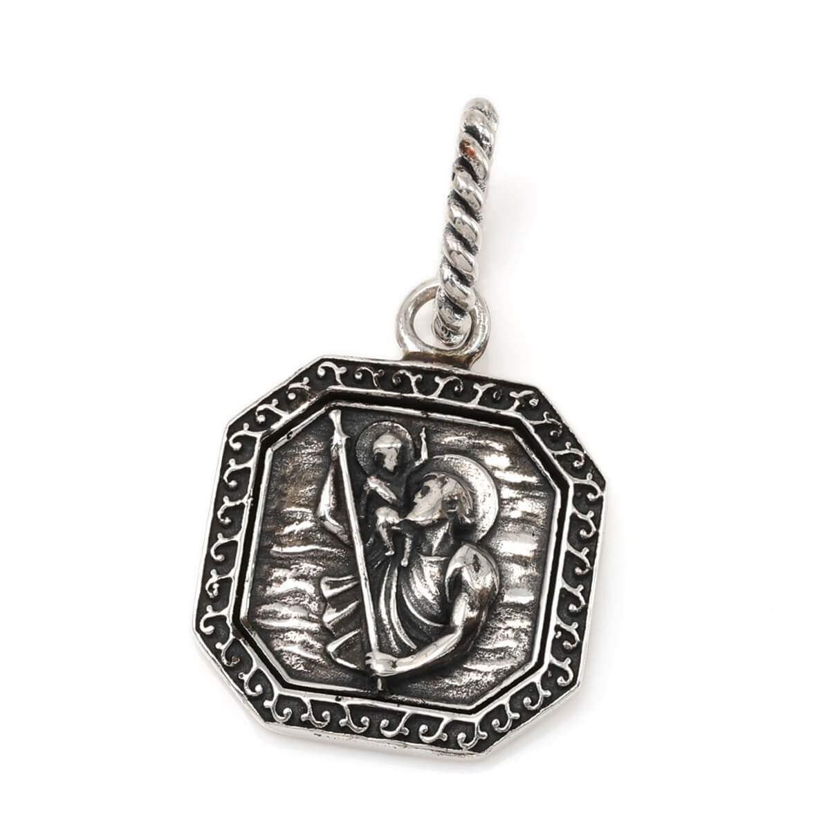 シルバー ペンダント いぶし加工 PP-145ESL