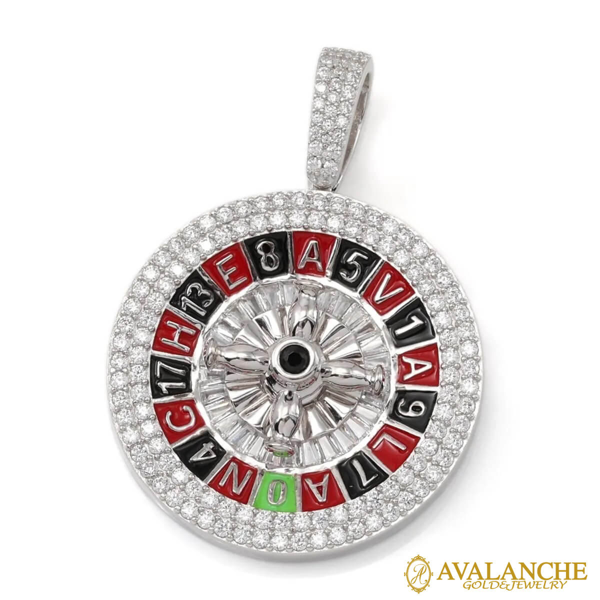 シルバー ペンダント ROULETTE-01