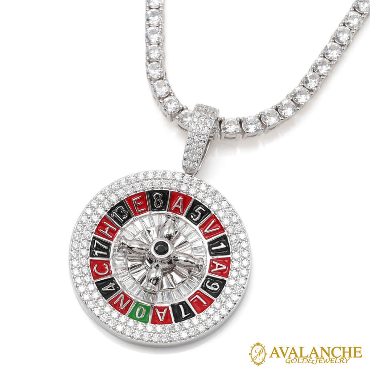 シルバー ネックレス&ペンダント 50cm-60cm ROULETTE-01/AHNL-D001-3MM