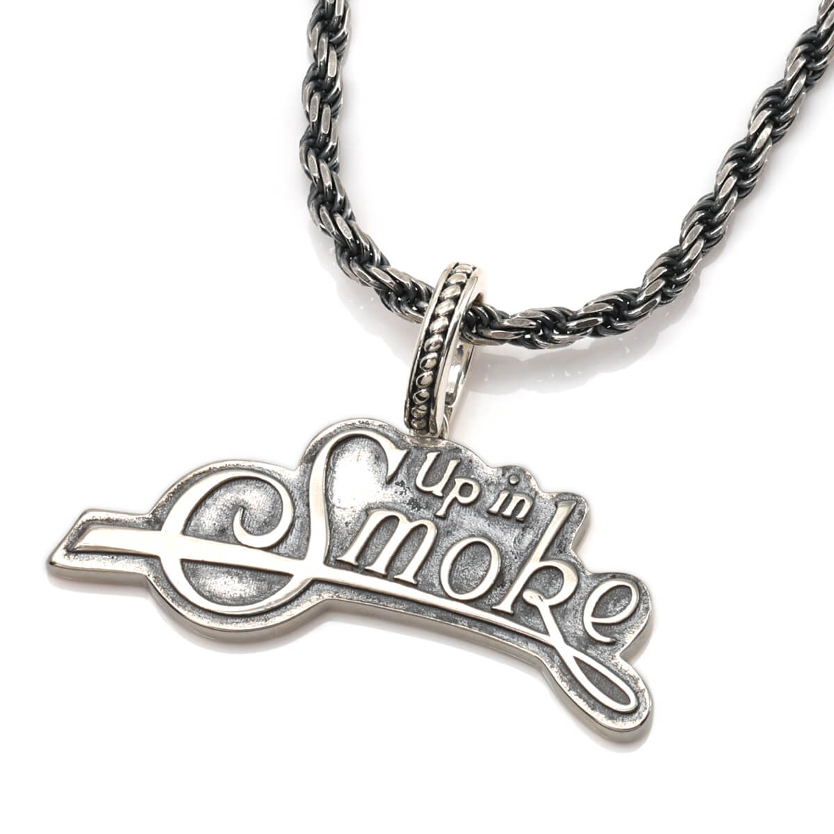 シルバー ネックレス&ペンダント 45cm-55cm いぶし加工 ANP-003/050HCMD-OX