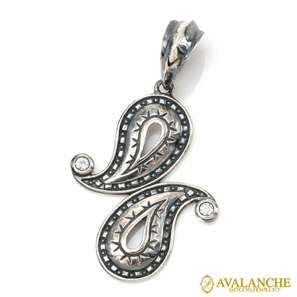 シルバー ペンダント いぶし加工 3-13104-02