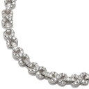シルバー インフィニティネックレス 幅8.5mm 51cm A2024L1111 SJ25