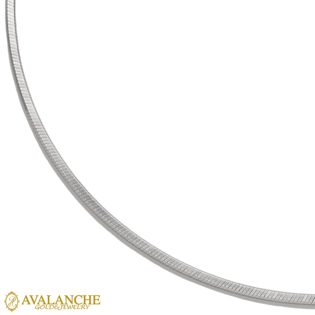 シルバー スネークネックレス 幅1.5mm 45cm-60cm 150CPQD8