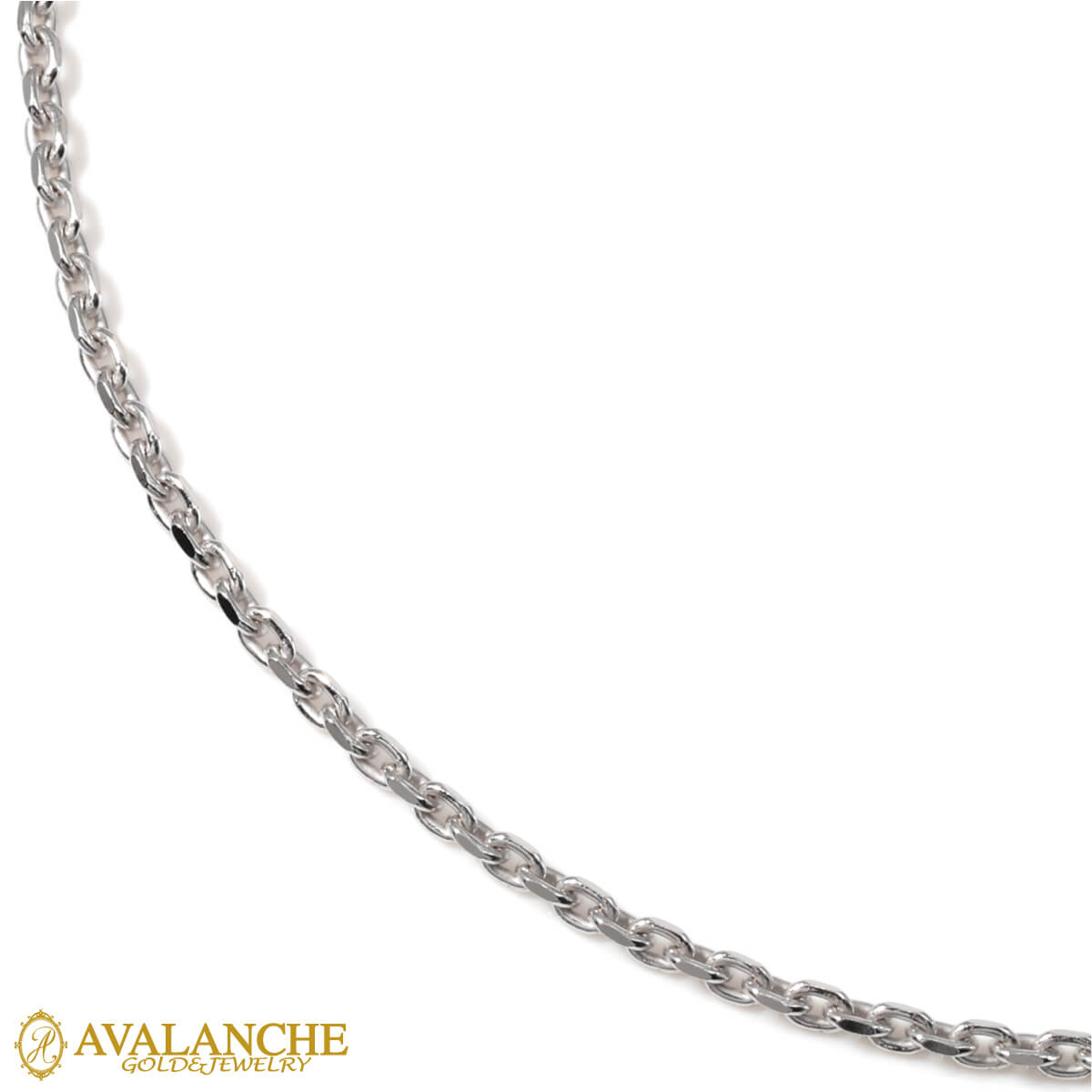 シルバー アズキネックレス 幅1.8mm 40cm-50cm 060KF1D4