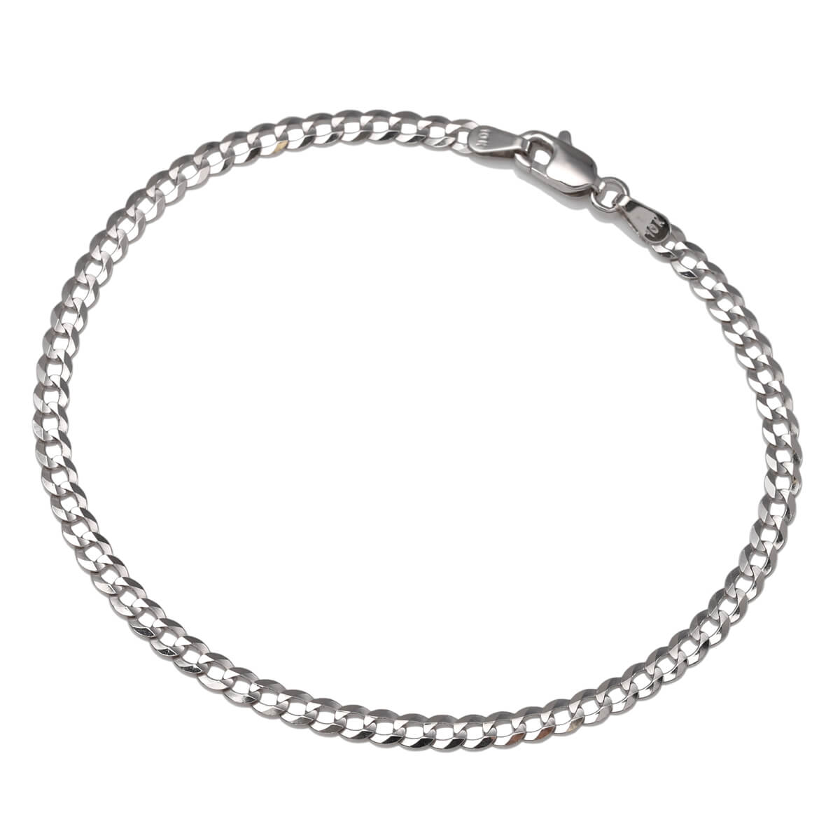 10K ۥ磻ȥ 塼Х֥쥹å 3mm 19cm KKP5477-W