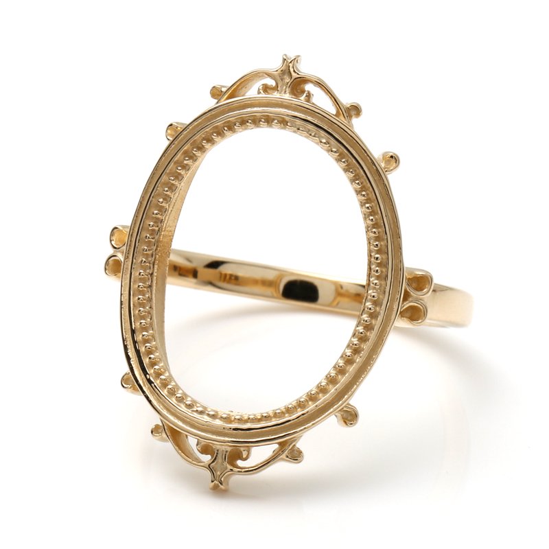 10K イエローゴールド リング 17号-21号 2-3309-01