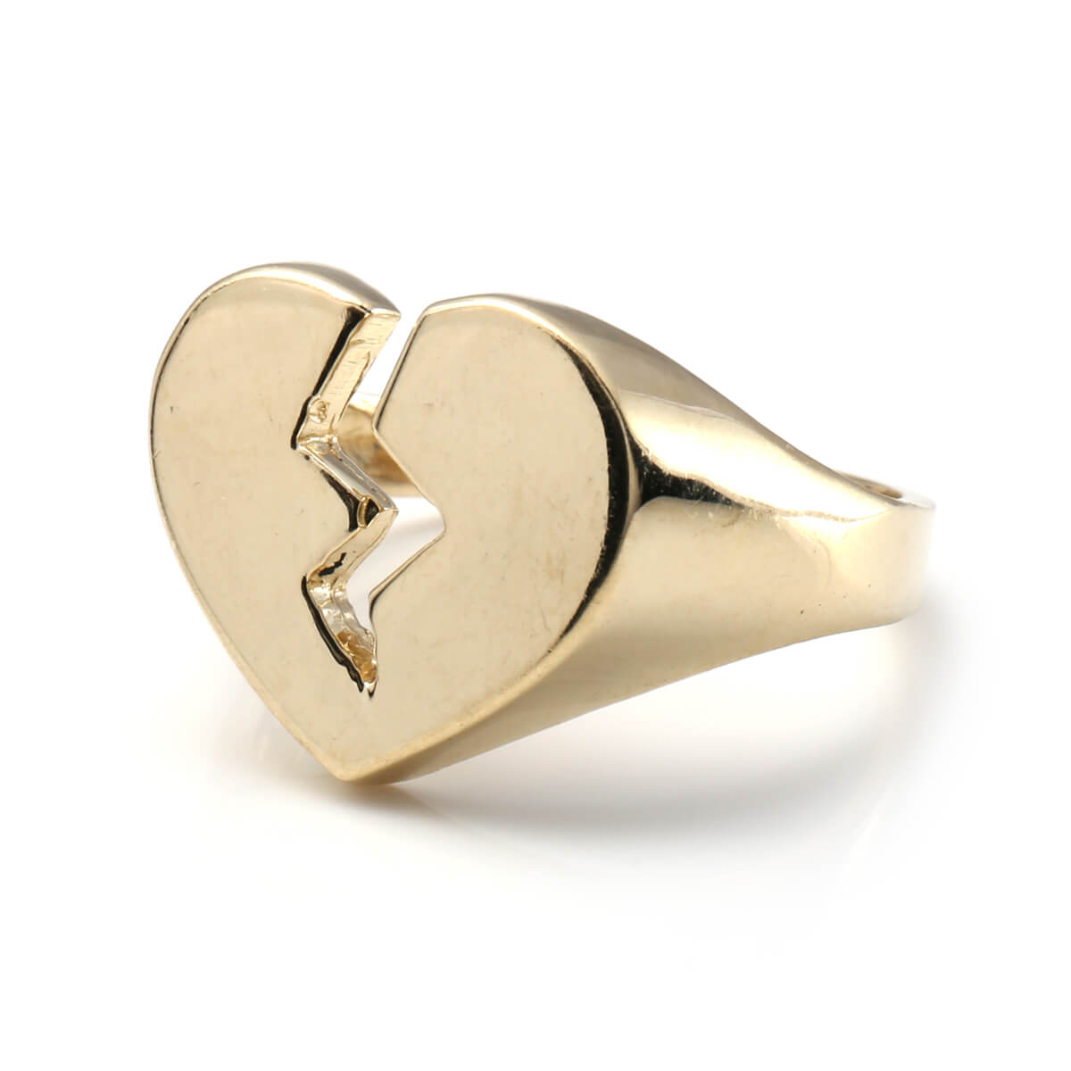 10K イエローゴールド リング 14号-15号 AGMP-2310-16