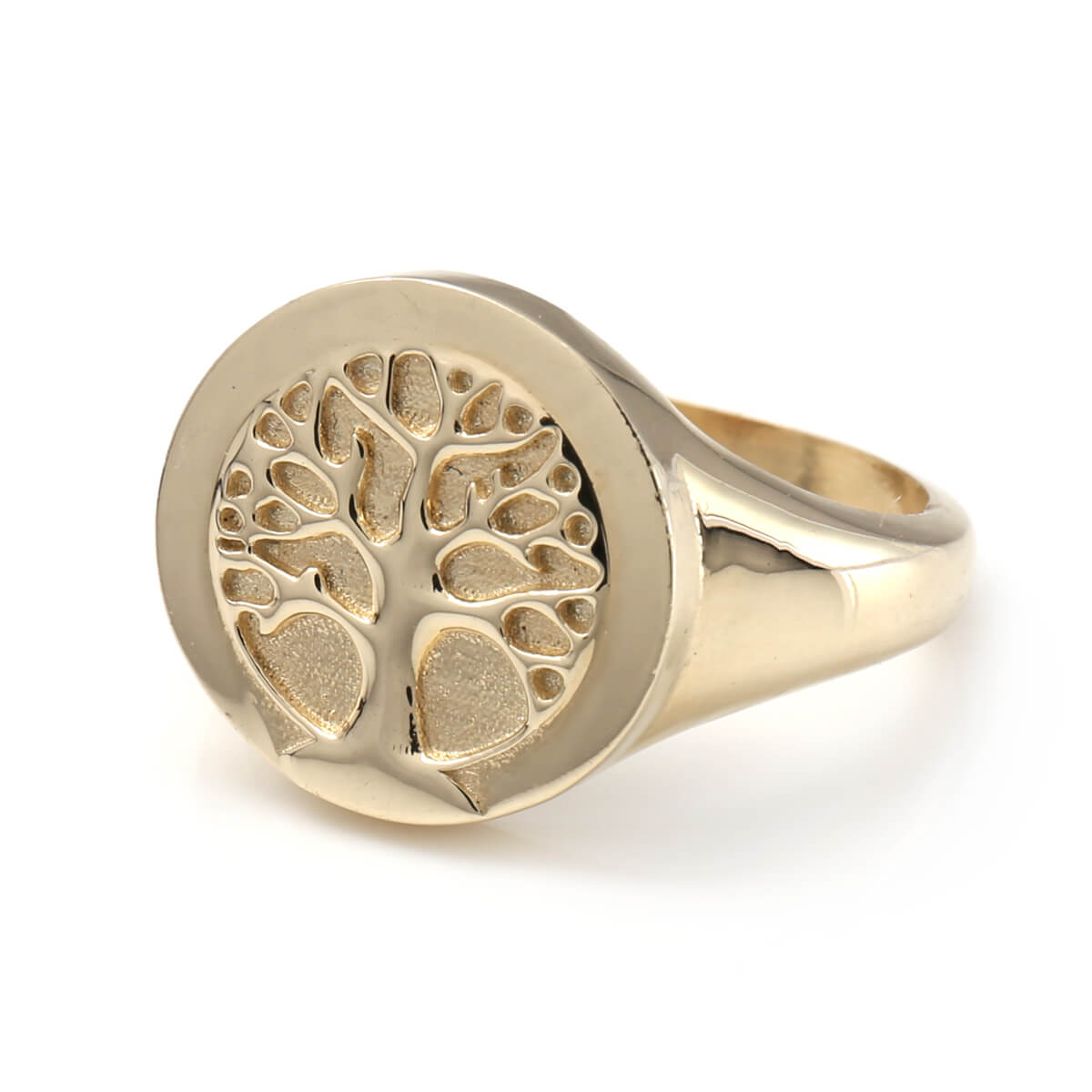 10K イエローゴールド リング 14号-15号 OGMP-2306-9