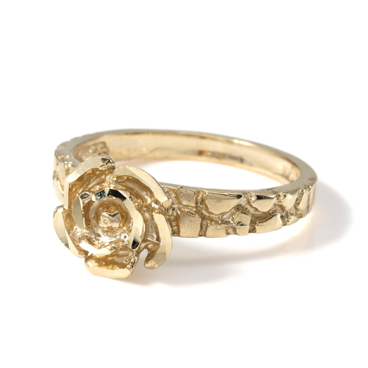 10K イエローゴールド リング 12号 ASKMP-2508-R15