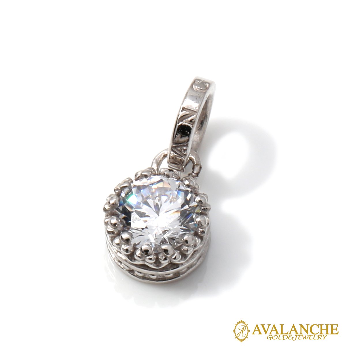 10K ホワイトゴールド ペンダント 3-14131-05