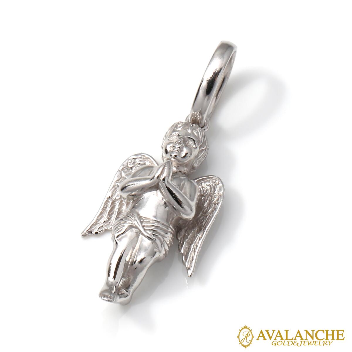 10K ホワイトゴールド ペンダント Sサイズ 3-9866-02