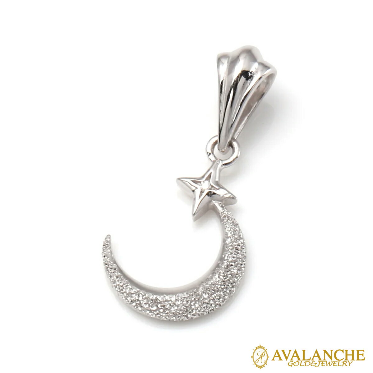 ダイヤモンド 10K ホワイトゴールド ペンダント 3-16303-02