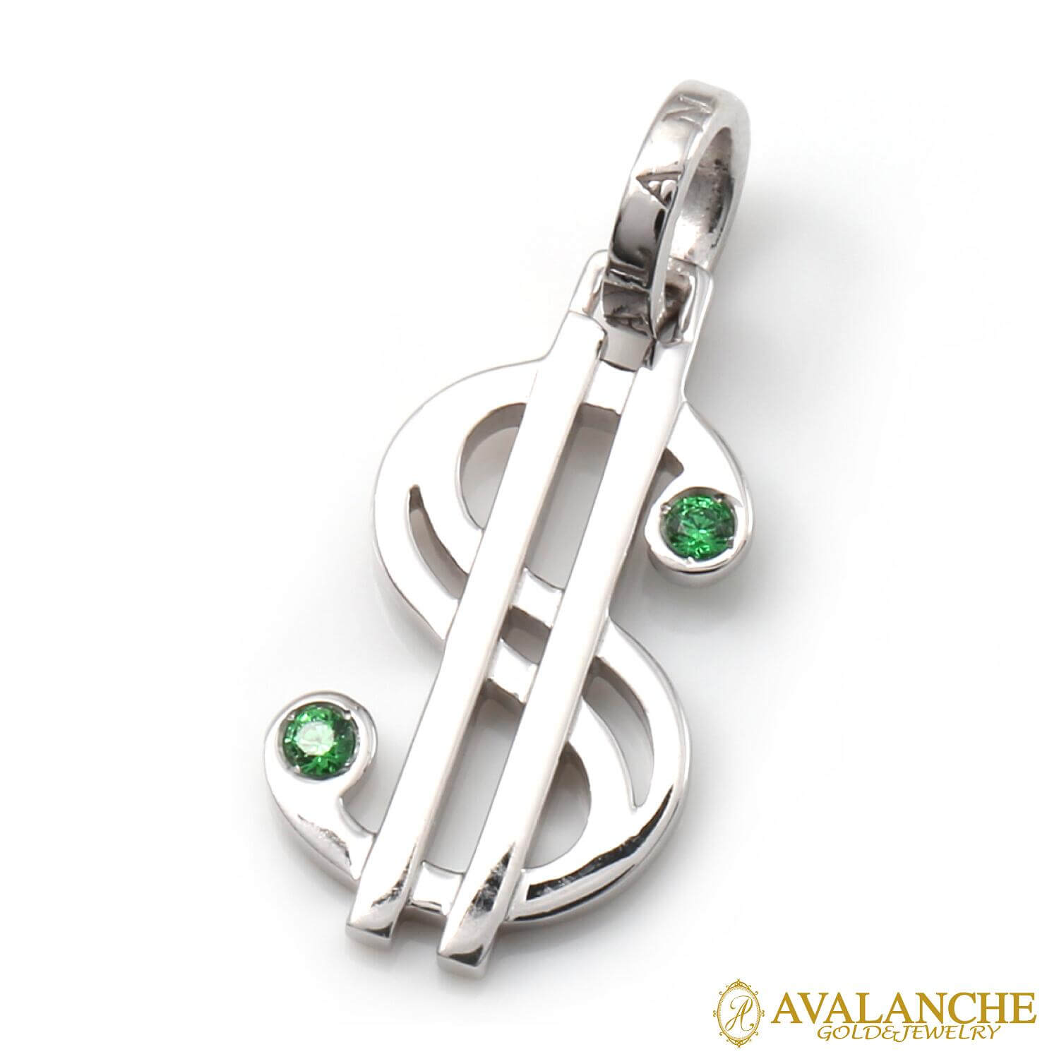 10K ホワイトゴールド ペンダント 3-16189-02