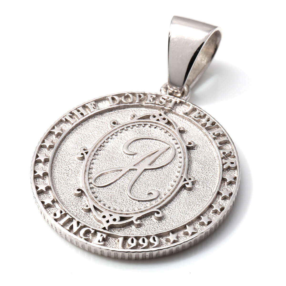 10K ホワイトゴールド ペンダント3-9868-04