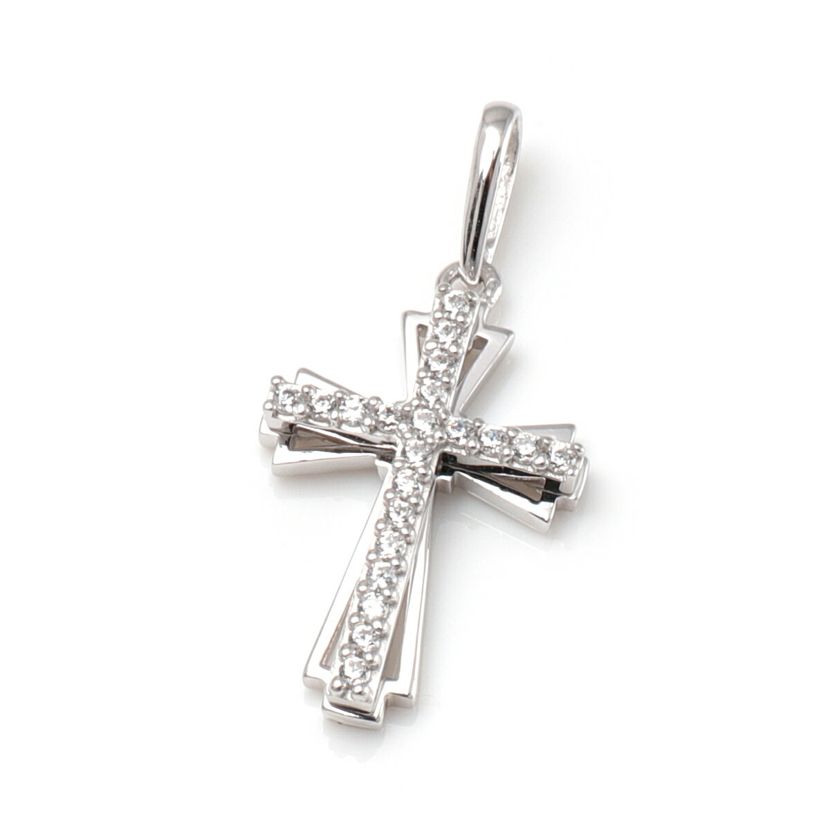 10K ホワイトゴールド ペンダント JP-A80907-CZ