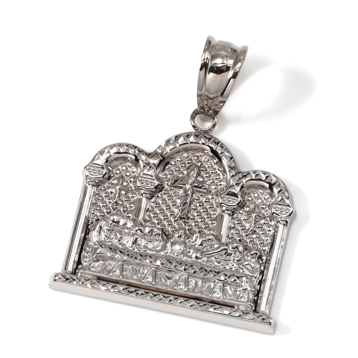 10K ホワイトゴールド ペンダント P66P-259