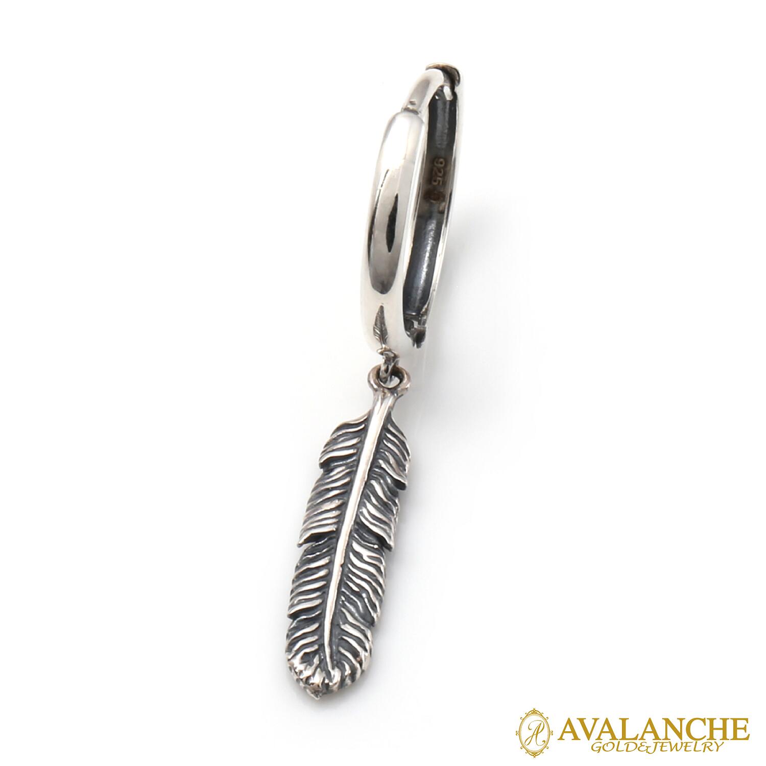 シルバー ピアス いぶし加工971-5516