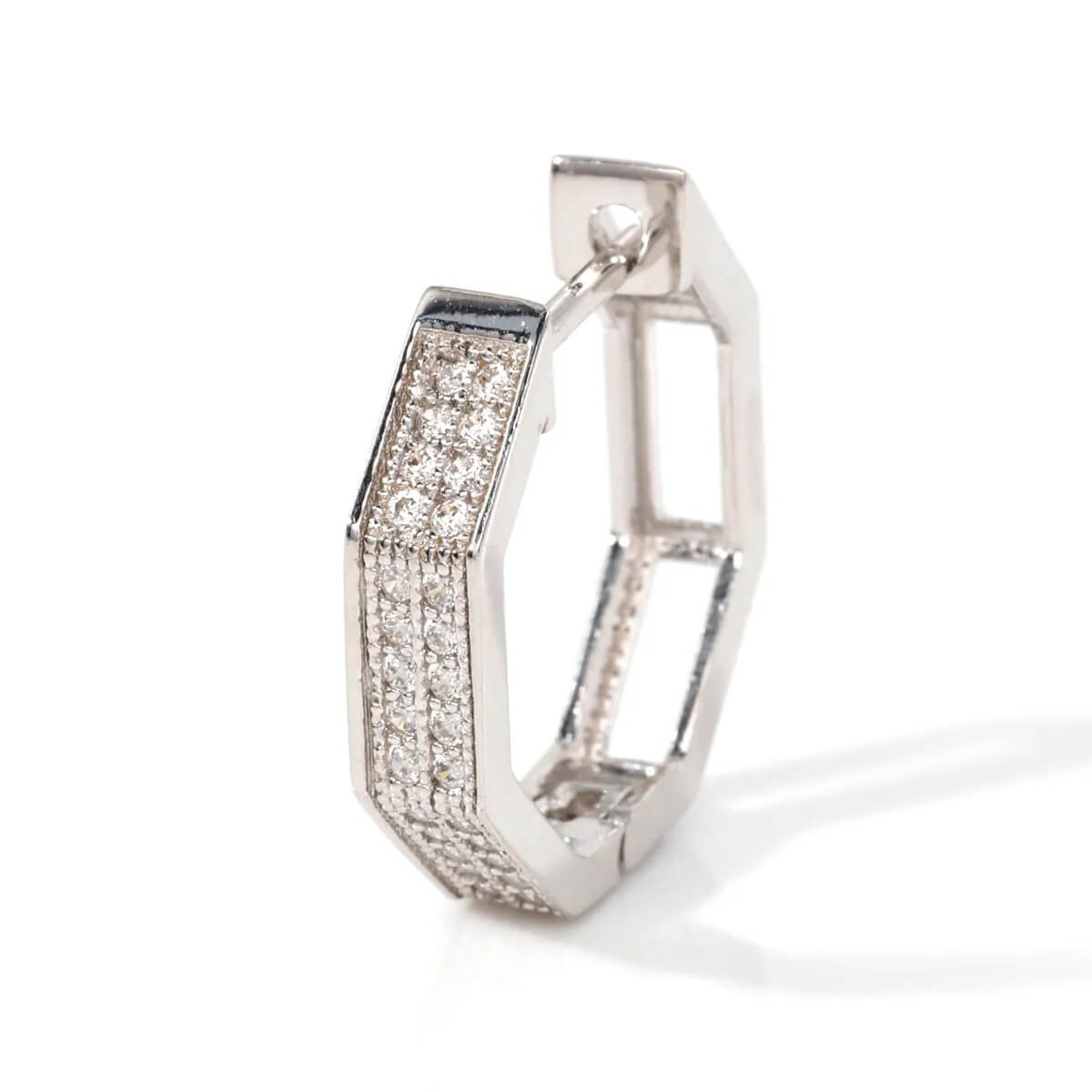 シルバー ピアス 16mm 971-4861