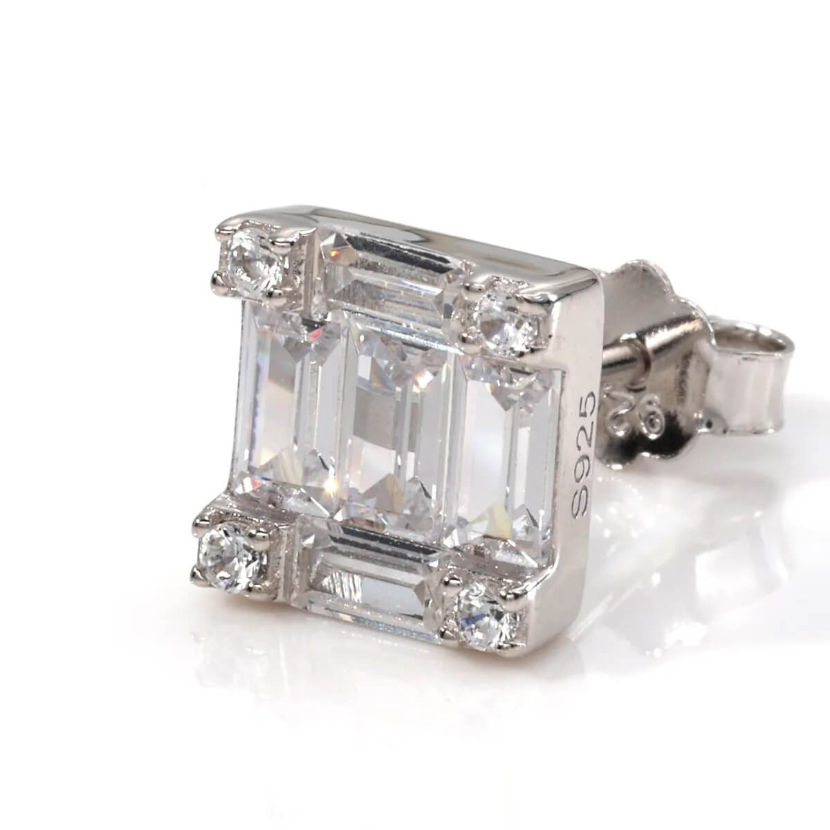 乐天商城 - シルバー ピアス 8mm 971-5974