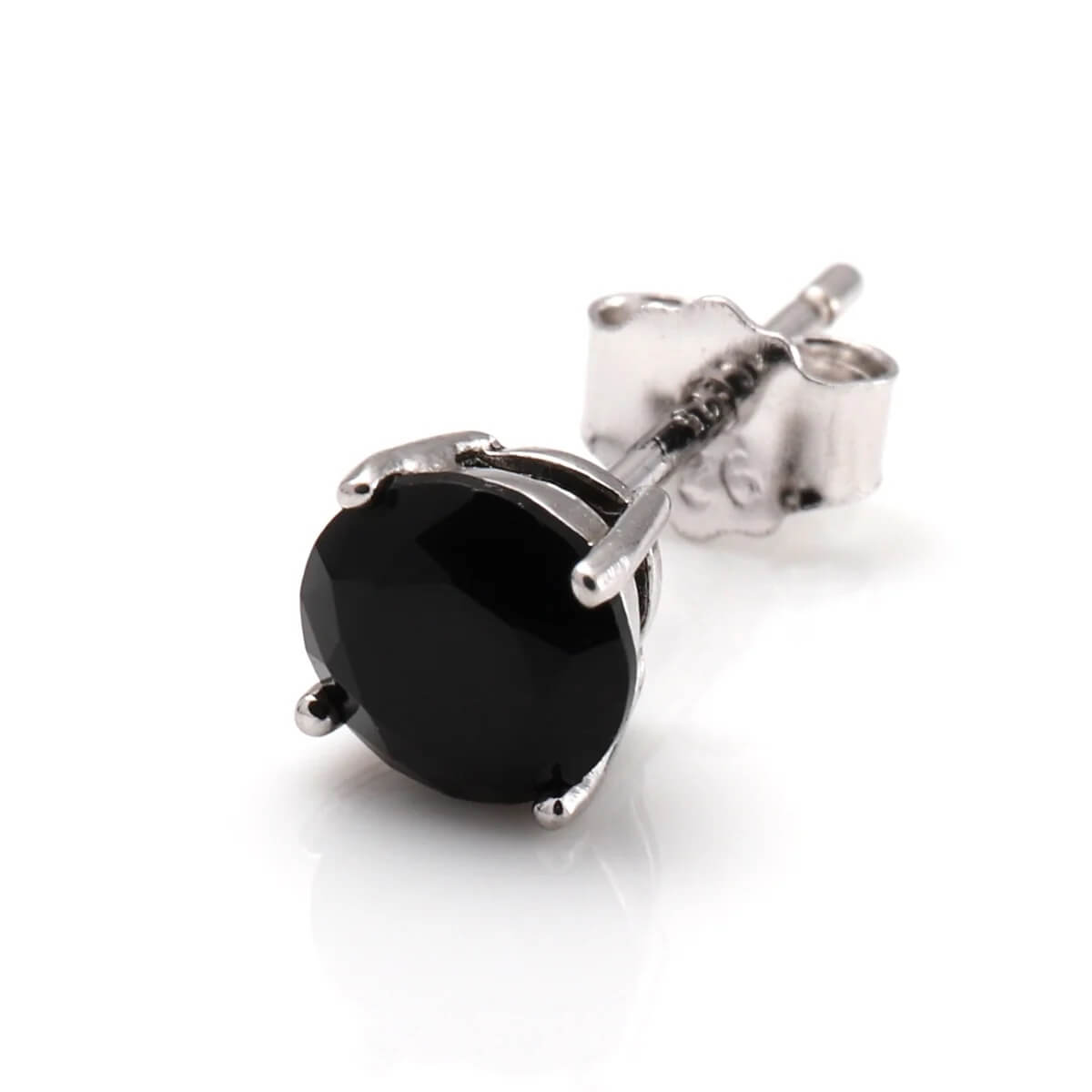 シルバー ソリティアピアス 5mm 971-3499