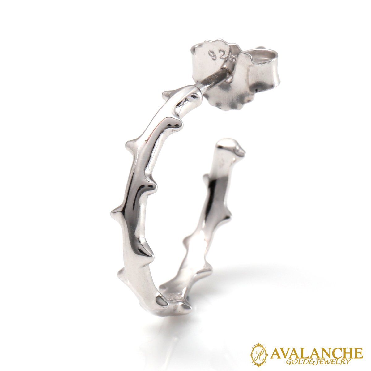 乐天商城 - シルバー ピアス 17mm 971-4960