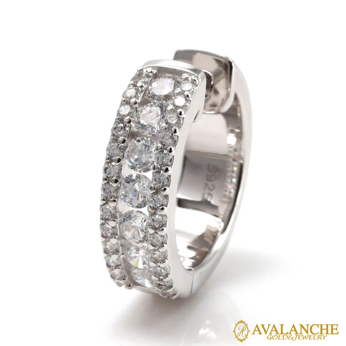 乐天商城 - シルバー ピアス 18mm 971-6001