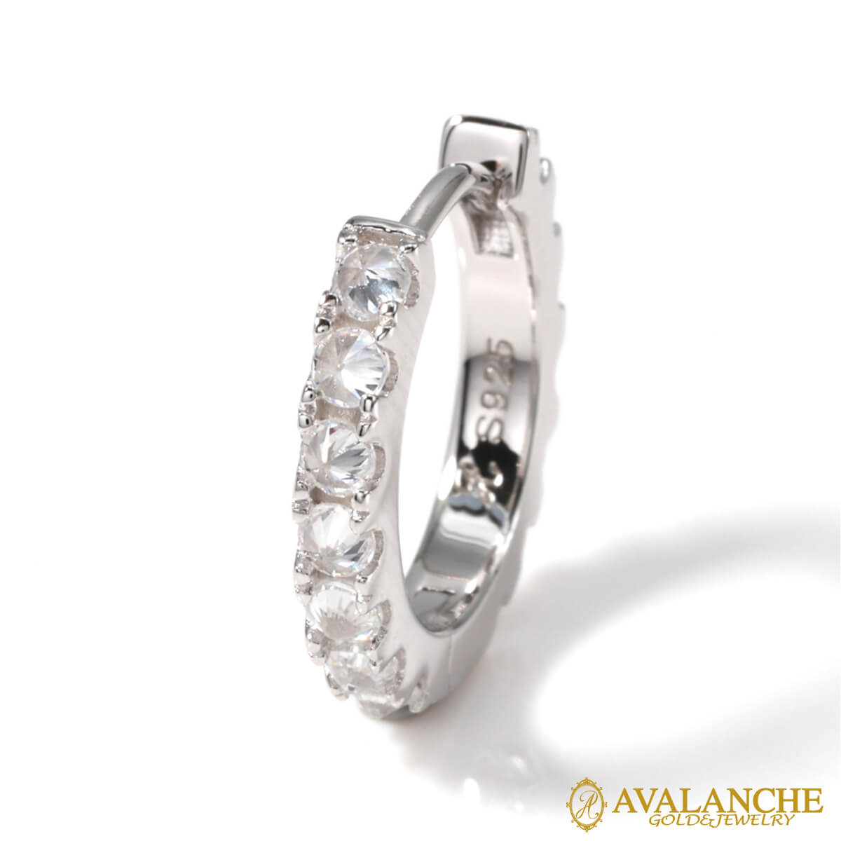 シルバー ピアス 14mm 971-6032