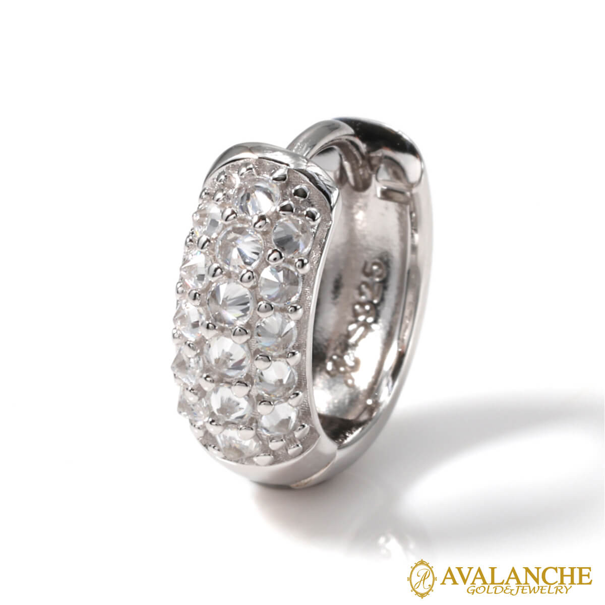 シルバー ピアス 12mm 971-6049