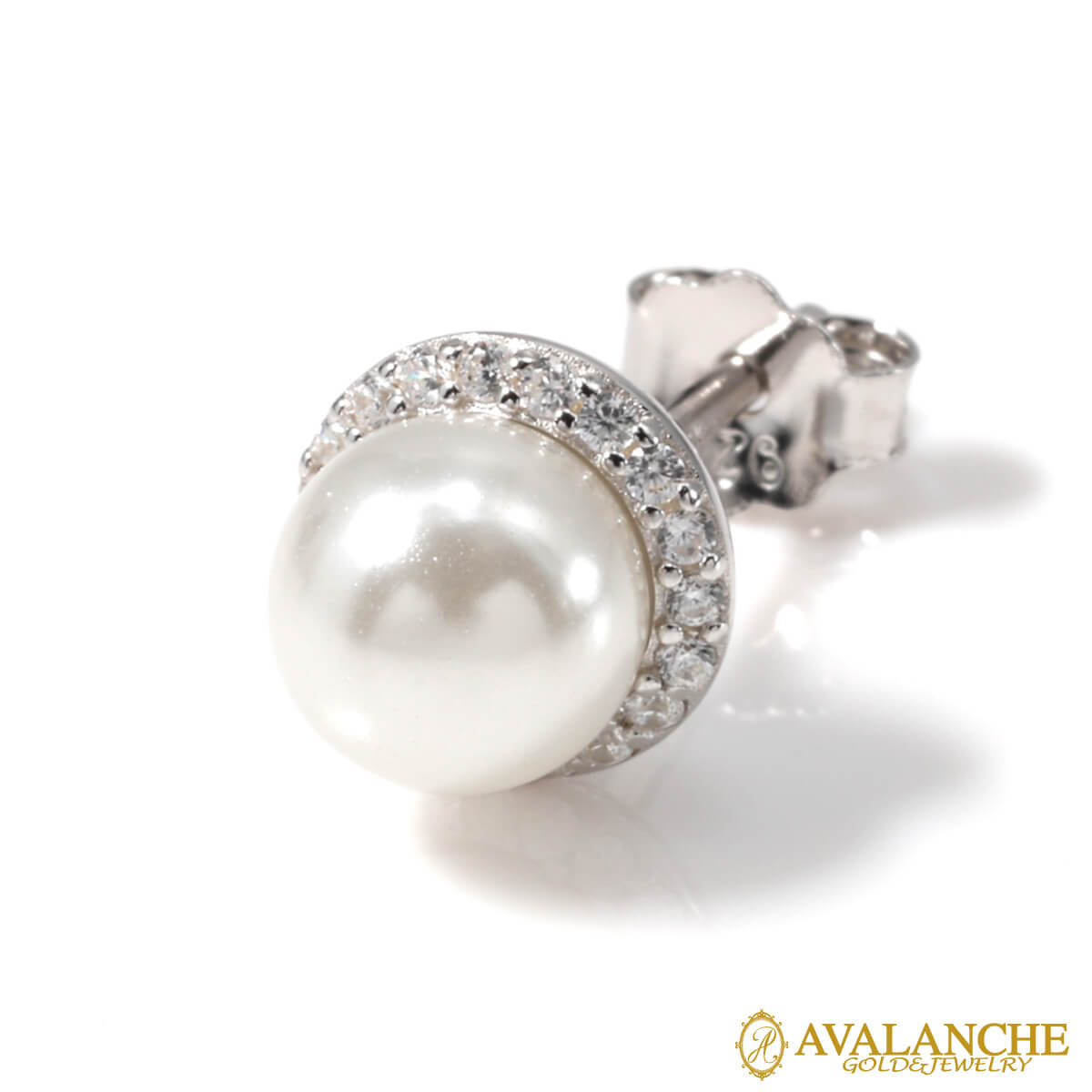 シルバー ピアス 8mm 971-6162