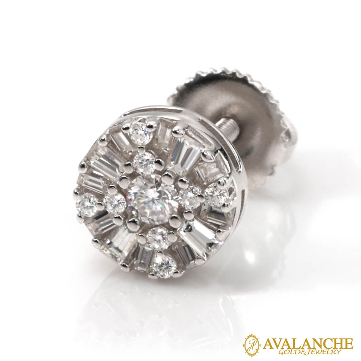 乐天商城 - シルバー ピアス 7.5mm 971-6261