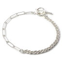 シルバー ブレスレット 幅3.5mm 17cm-20cm ABR6307